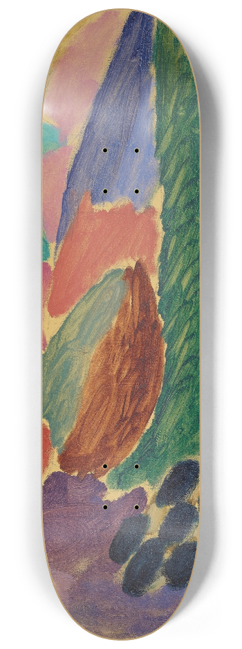 Alexej von Jawlensky - Large variation 8.25 inch art skate deck