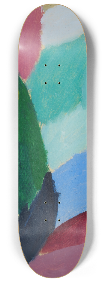 Alexej von Jawlensky - Variation No. 10 8.25 inch art skate deck