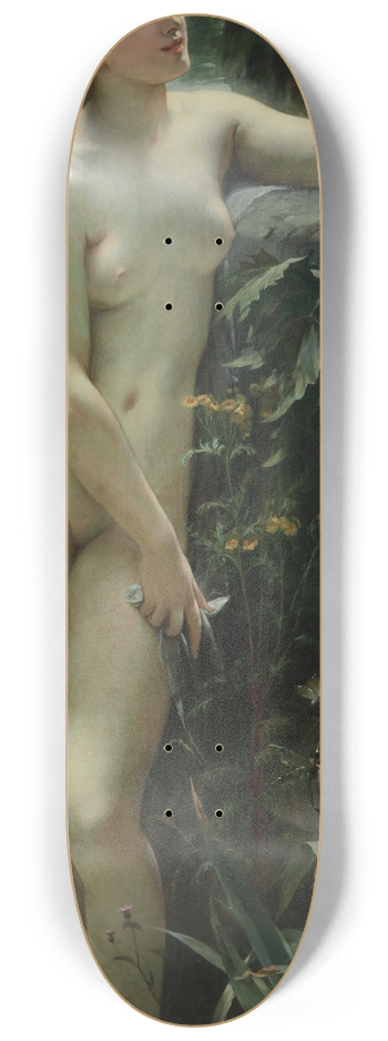 Alexis-Joseph Mazerolle - Psyche at the source 8.25 inch art skate deck