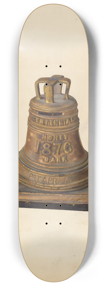 Alf Bruseth - Centennial Bank  1876 8.25 inch art skate deck