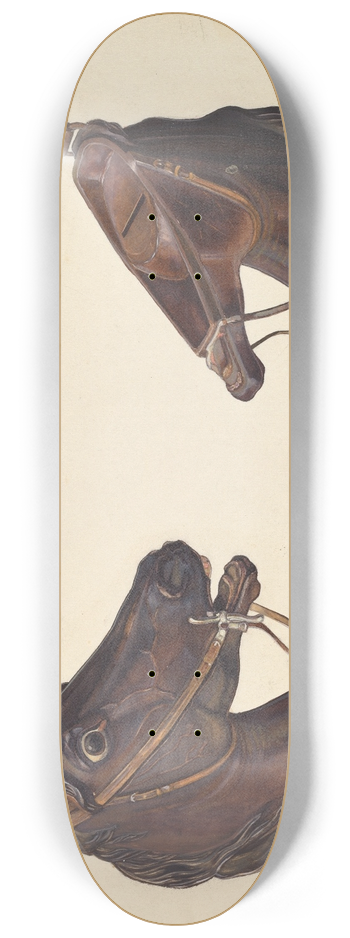 Alf Bruseth - Horses Head Bank 8.25 inch art skate deck