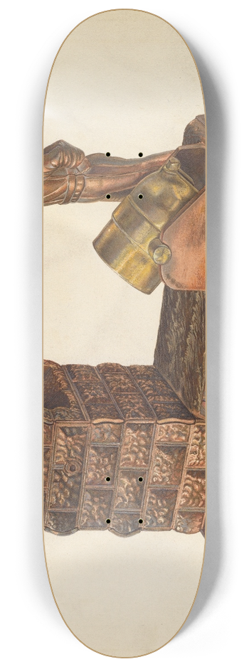 Alf Bruseth - Mechanical Artillery Bank 8.25 inch art skate deck