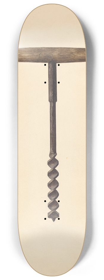 Alfonso Moreno - Auger 8.25 inch art skate deck