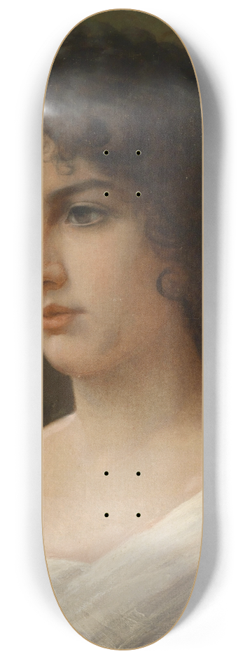 Alfonso Savini - Mdchenportrait 8.25 inch art skate deck