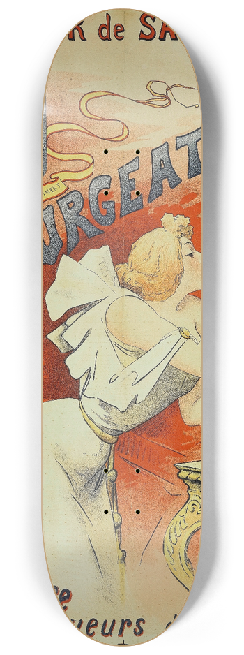 Alfred Choubrac - La Burgeatine 8.25 inch art skate deck