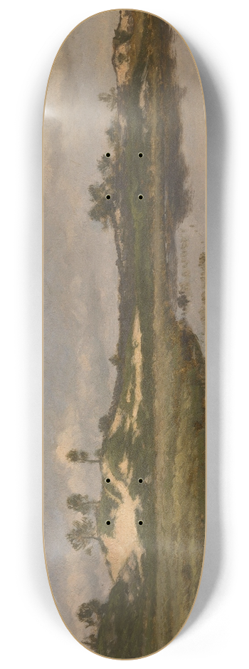 Alfred Elsen - Marsh in the Heath 8.25 inch art skate deck