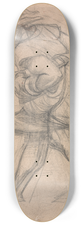 Alfred George Stevens - The Sower 8.25 inch art skate deck