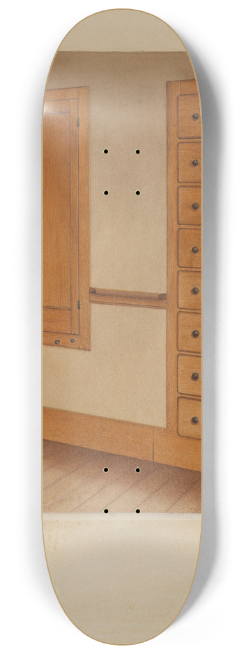 Alfred H. Smith - Cupboard 8.25 inch art skate deck