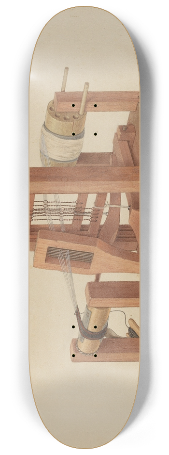 Alfred H. Smith - Shaker Hand Loom 8.25 inch art skate deck