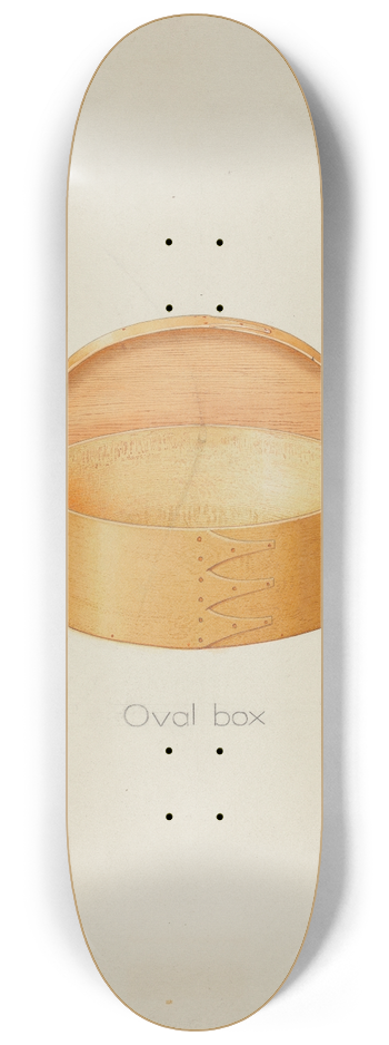 Alfred H. Smith - Shaker Oval Box 8.25 inch art skate deck