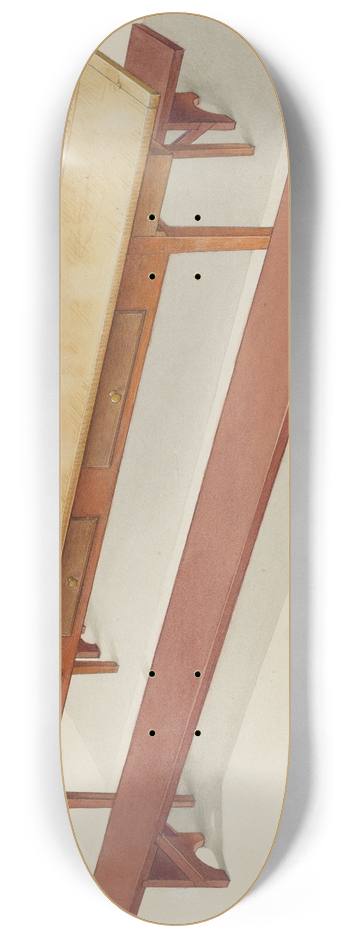 Alfred H. Smith - Shaker Refectory Table with Benches 8.25 inch art skate deck