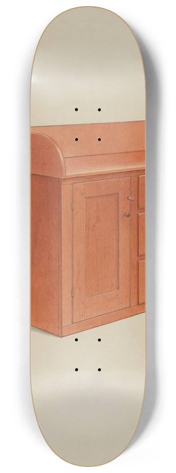 Alfred H. Smith - Wash Chest 8.25 inch art skate deck