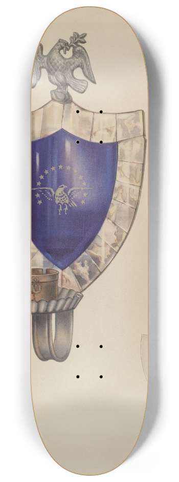 Alfred Koehn - Sconce 8.25 inch art skate deck