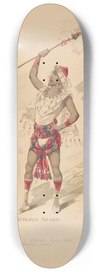 Alfredo Edel - Shiavo Arabo 8.25 inch art skate deck