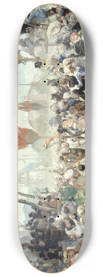 Alfred Philippe Roll - 14 Juillet 1880, inauguration du monument  la Rpublique 8.25 inch art skate deck