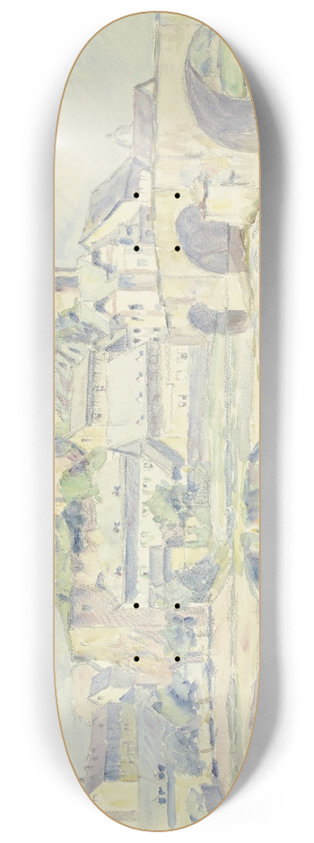 Alfred Schnaars - Runkel castle 8.25 inch art skate deck