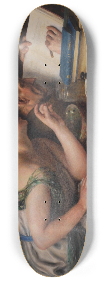 Alfred Schwarzschild - Der Poet und seine Muse 8.25 inch art skate deck