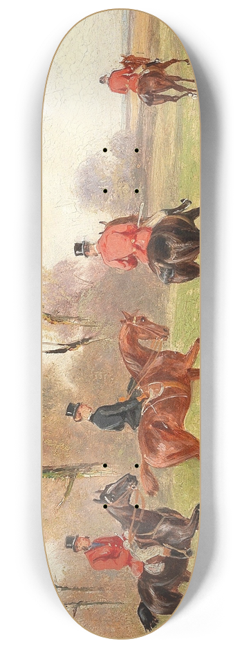 Alfred Steinacker - Fox Hunt 8.25 inch art skate deck