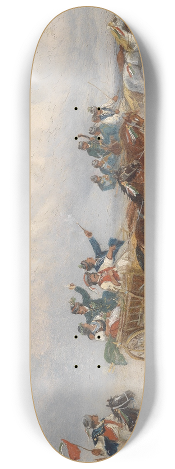 Alfred Steinacker - Ungarischer Hochzeitswagen 8.25 inch art skate deck