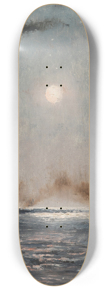 Alfred Stevens - Marine de nuit 8.25 inch art skate deck