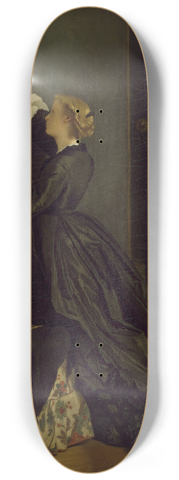 Alfred Stevens - Palm Sunday 8.25 inch art skate deck