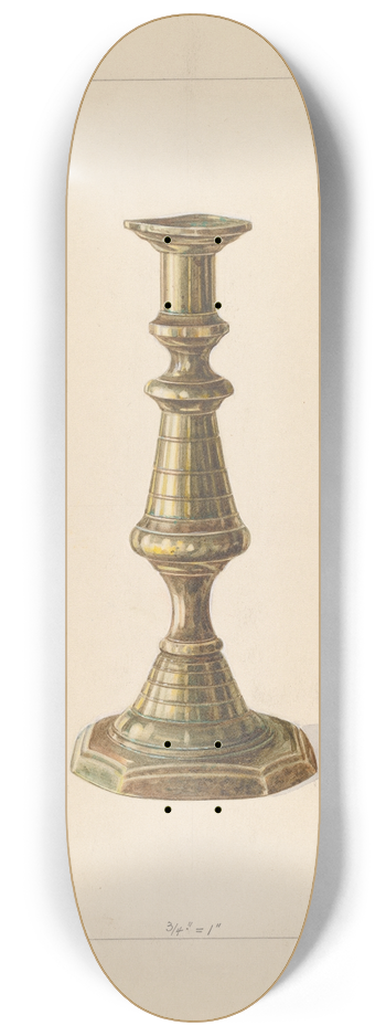 Alfred Walbeck - Candlestick 8.25 inch art skate deck