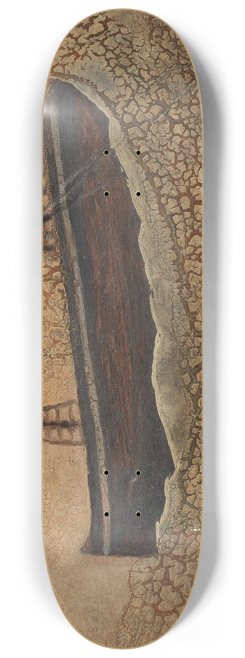 Alfred Wallis - Trawler at sea 8.25 inch art skate deck
