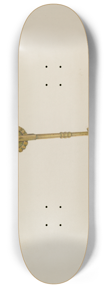 Frank M. Keane - Pie Crust Fluter 8.25 inch art skate deck