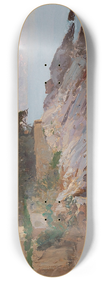 Alfred Zoff - Coast Golfo Paradiso 8.25 inch art skate deck