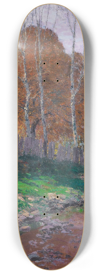 Alfred Zoff - The Krems Valley, Autumn 8.25 inch art skate deck