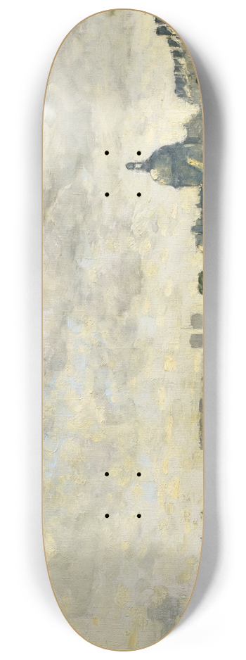 Frank Myers Bogg - Les quais de Seine  Paris 8.25 inch art skate deck