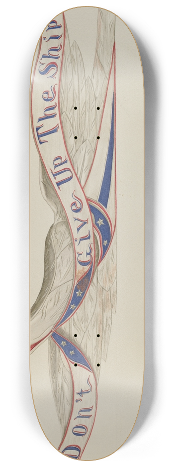 Alice Cosgrove - Carved Eagle 8.25 inch art skate deck