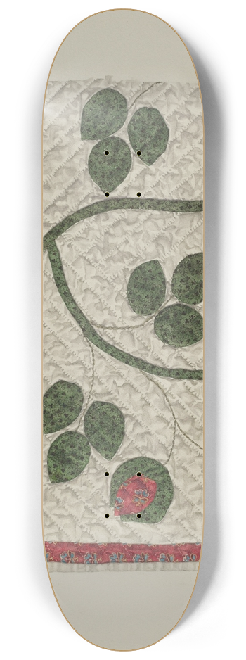Alice Cosgrove - Quilt  Tulip Pattern 8.25 inch art skate deck