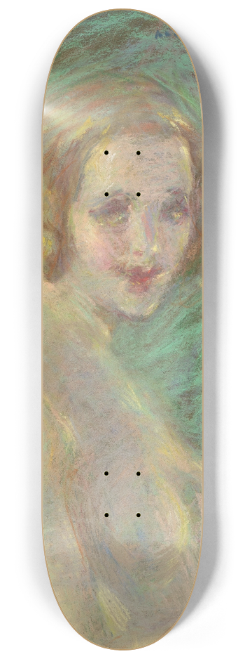 Alice Pike Barney - Nude with Fruit 8.25 inch art skate deck