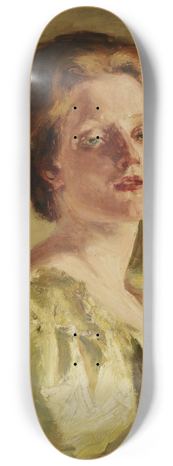 Alice Pike Barney - Study in Auburn 8.25 inch art skate deck