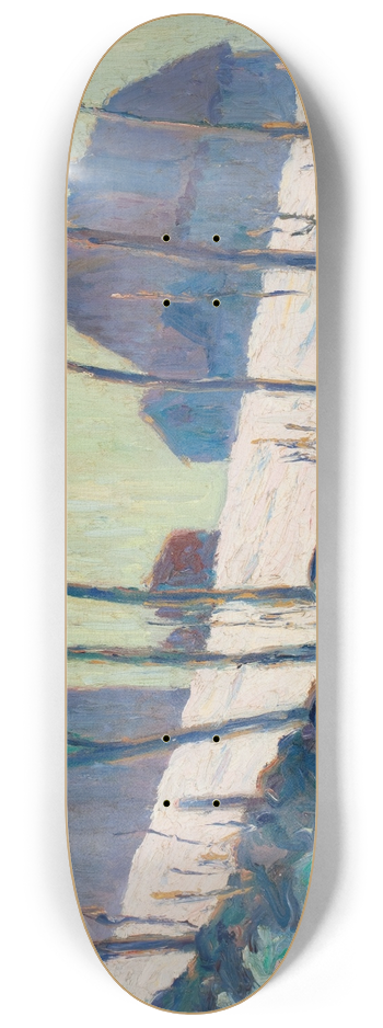 Allen Tucker - Winter Landscape 8.25 inch art skate deck