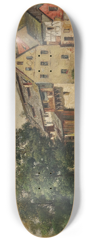Alois Kirnig - Mhlerl an der Eger 8.25 inch art skate deck