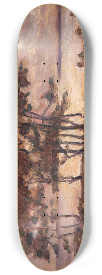 Aloysius C. O'kelly - Landscape 8.25 inch art skate deck