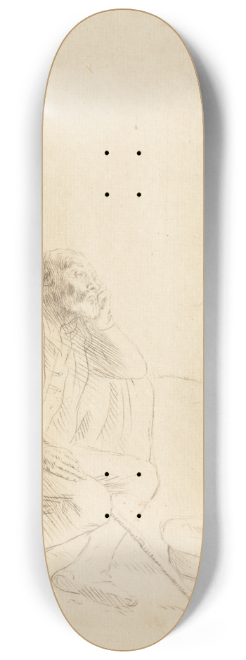 Alphonse Legros - Day-dream (Le reveur) 8.25 inch art skate deck