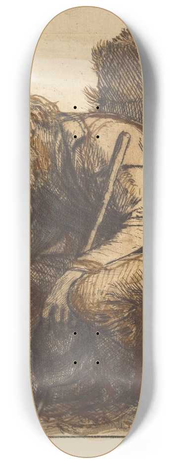 Alphonse Legros - Desperate Man (Le Desespere) 8.25 inch art skate deck