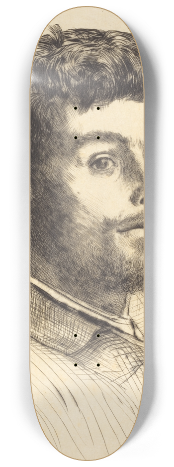 Alphonse Legros - Frederic Regamey 8.25 inch art skate deck