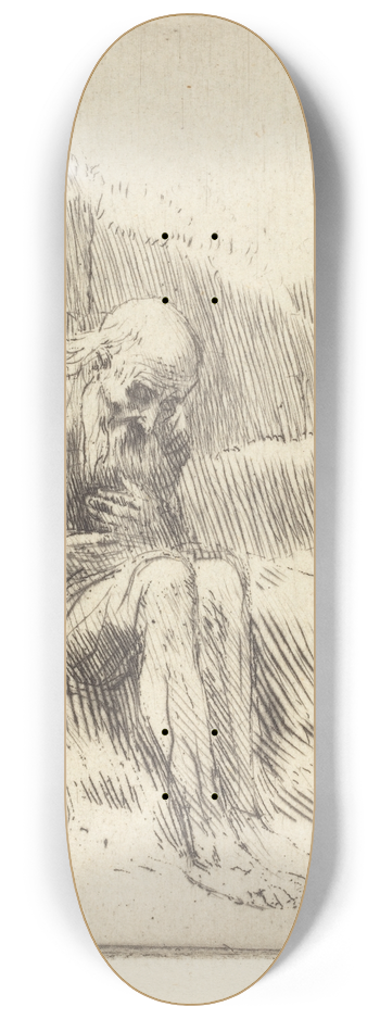 Alphonse Legros - Job, 2nd plate 8.25 inch art skate deck
