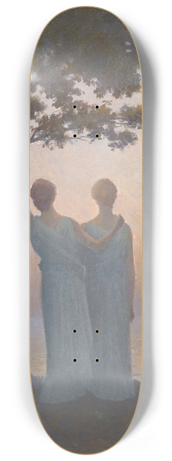 Alphonse Osbert - Contemplation 8.25 inch art skate deck