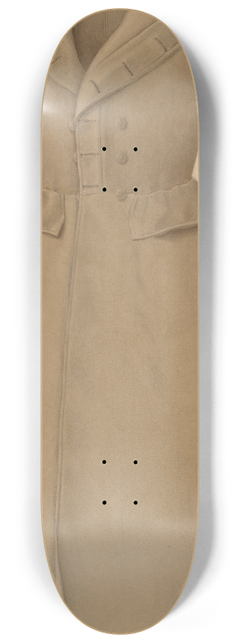 Alvin Shiren - Mans Topcoat 8.25 inch art skate deck