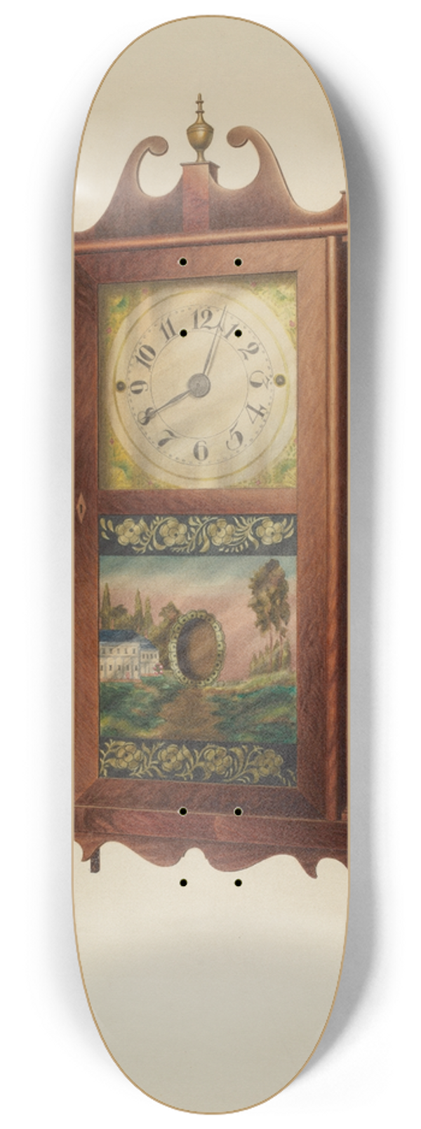 Frank Wenger - Shelf Clock 8.25 inch art skate deck