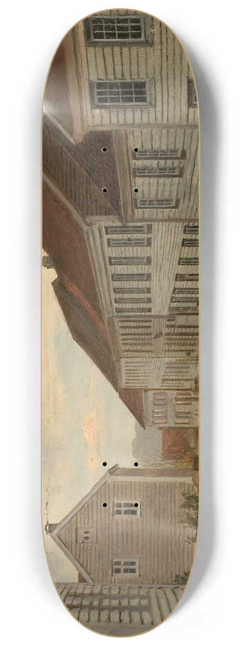 Amaldus Nielsen - Gate i Mandal 8.25 inch art skate deck