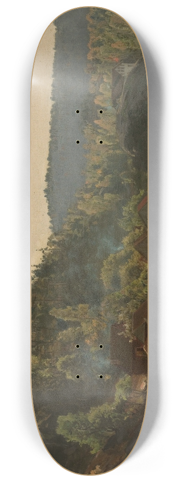 Amaldus Nielsen - Langesand ved Risr 8.25 inch art skate deck