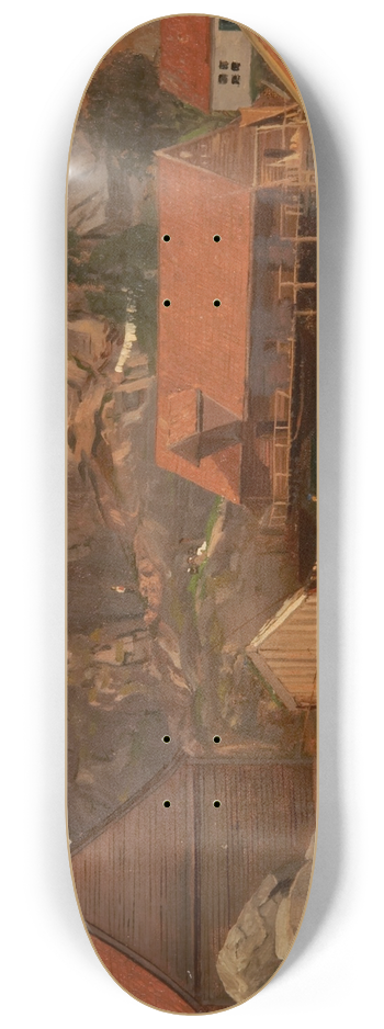 Amaldus Nielsen - Solsvik, Bergen 8.25 inch art skate deck