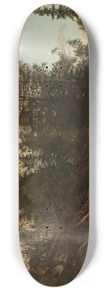 Amaldus Nielsen - Vingersheia, Telemark 8.25 inch art skate deck