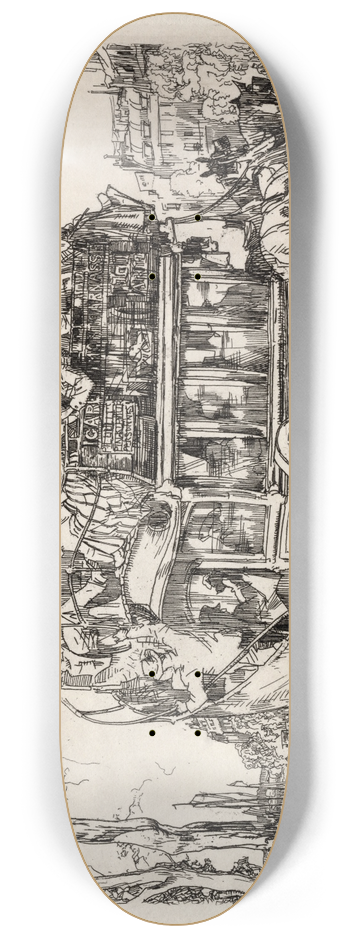 Frank Wilcox - The Omnibus 8.25 inch art skate deck